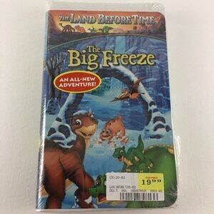Land Before Time VHS Tape The Big Freeze Universal Vintage 2001 New Sealed